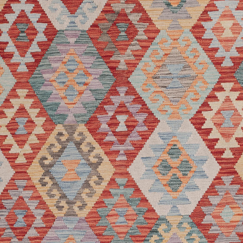 キリム マイメネ 絨毯 305x251cm - ウールラグ