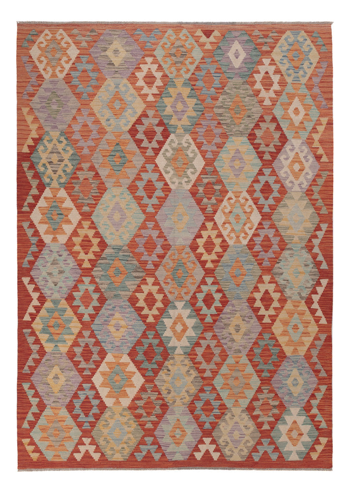 キリム マイメネ 絨毯 252x178cm - ウールラグ