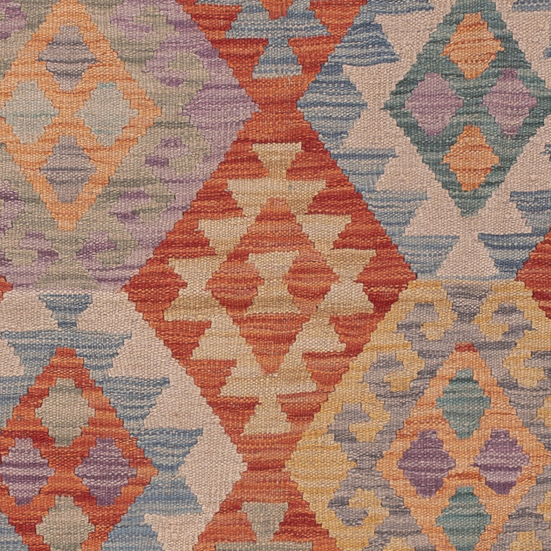 キリム マイメネ 絨毯 201x158cm - ウールラグ