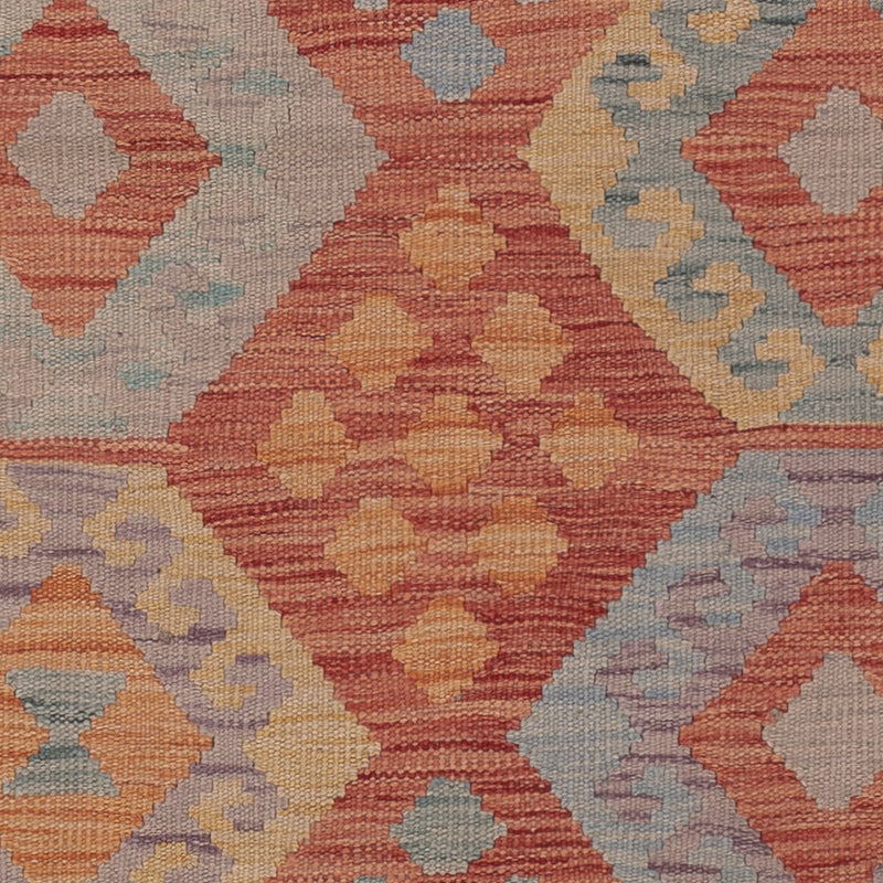 キリム マイメネ 絨毯 190x152cm - ウールラグ