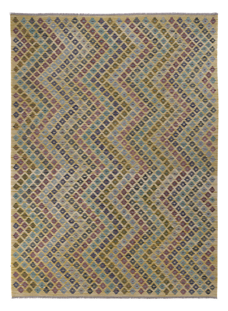 キリム マイメネ 絨毯 295x212cm - ウールラグ