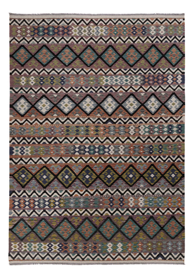 キリム マイメネ 絨毯 203x288cm - ウールラグ