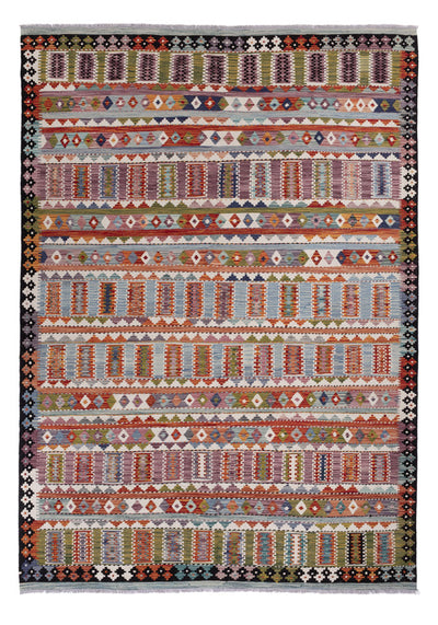 キリム マイメネ 絨毯 204x298cm - ウールラグ