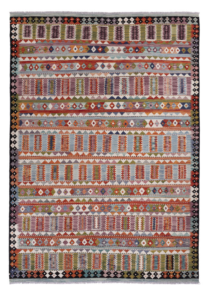 キリム マイメネ 絨毯 298x204cm - ウールラグ