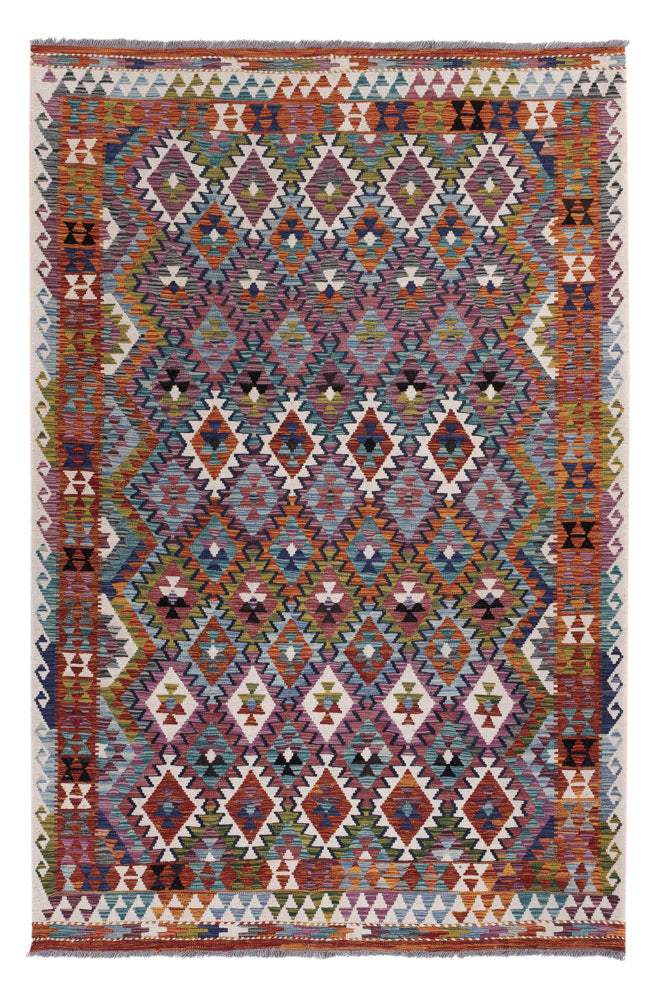 キリム マイメネ 絨毯 253x167cm - ウールラグ