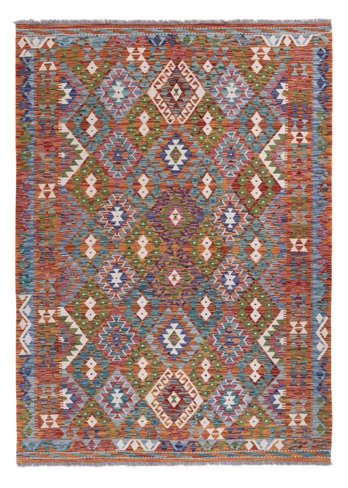 キリム マイメネ 絨毯 247x178cm - ウールラグ