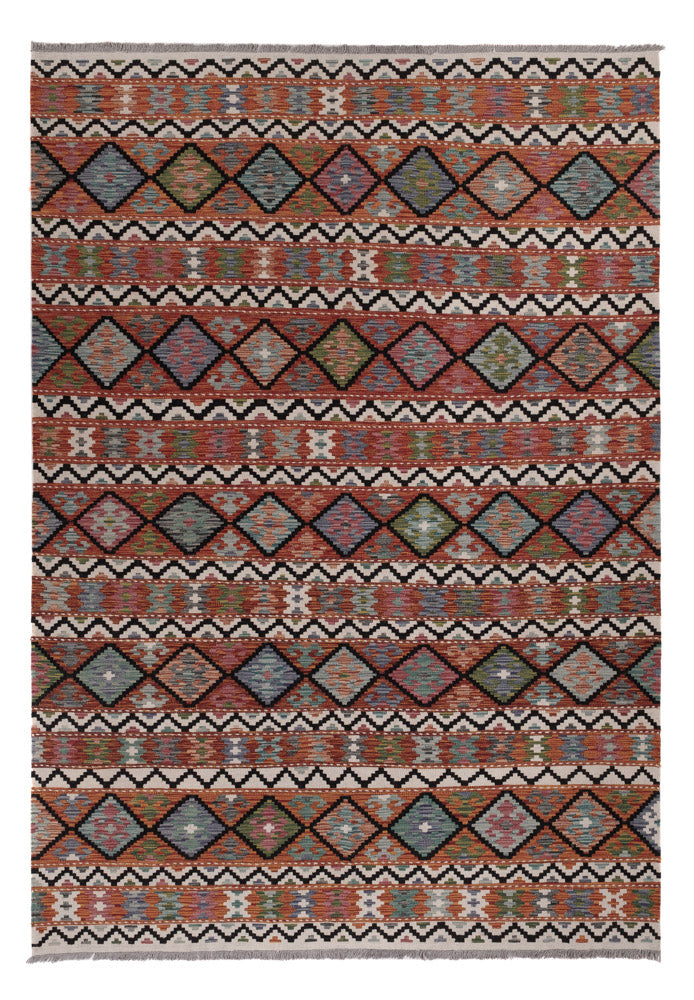 キリム マイメネ 絨毯 293x207cm - ウールラグ