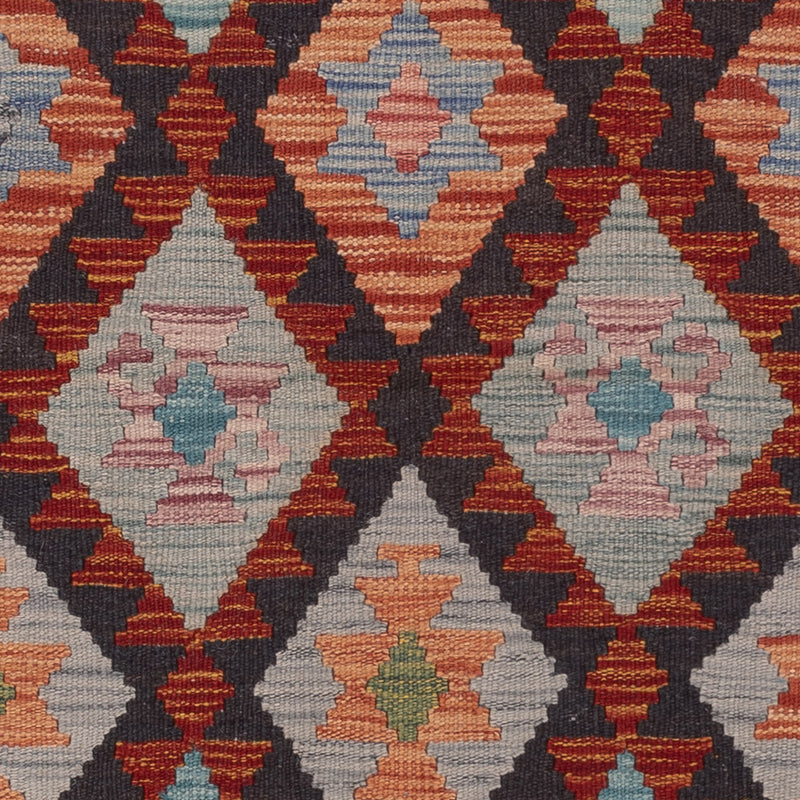 キリム マイメネ 絨毯 196x155cm - ウールラグ