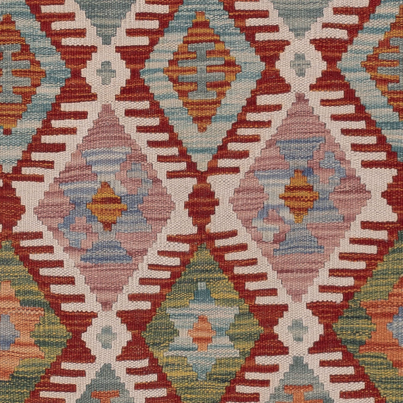 キリム マイメネ 絨毯 195x154cm - ウールラグ