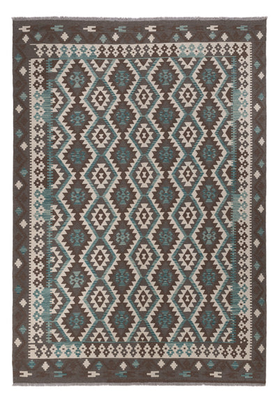 キリム マイメネ 絨毯 205x296cm - ウールラグ