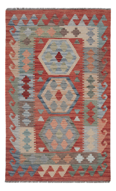 キリム マイメネ 絨毯 80x131cm - ウールラグ