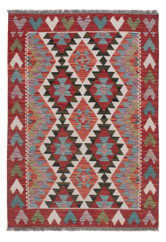 キリム マイメネ 絨毯 123x89cm - ウールラグ