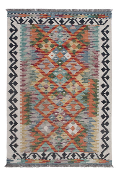 キリム マイメネ 絨毯 77x118cm - ウールラグ