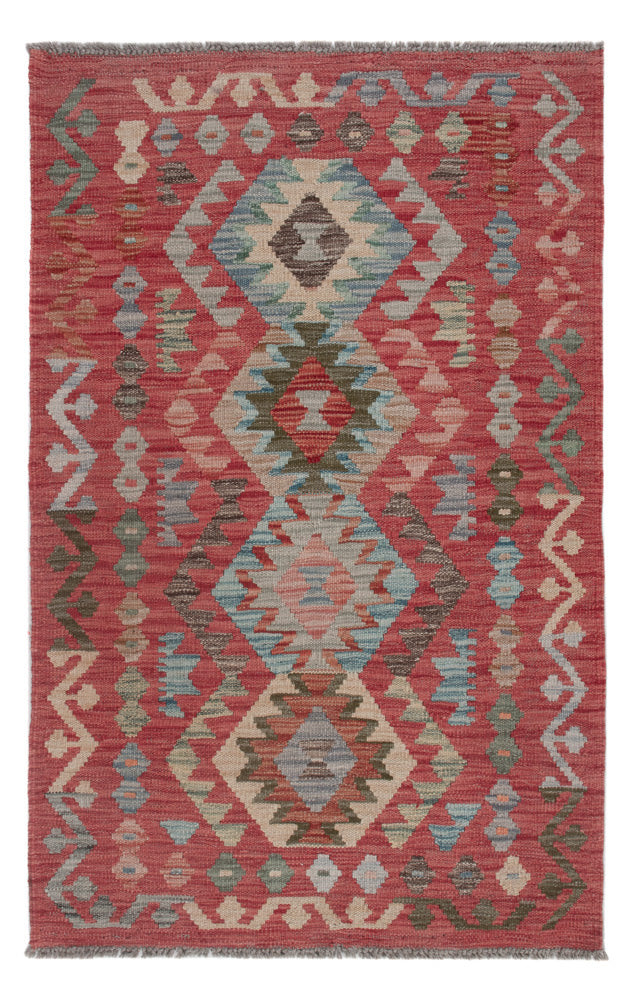 キリム マイメネ 絨毯 130x81cm - ウールラグ