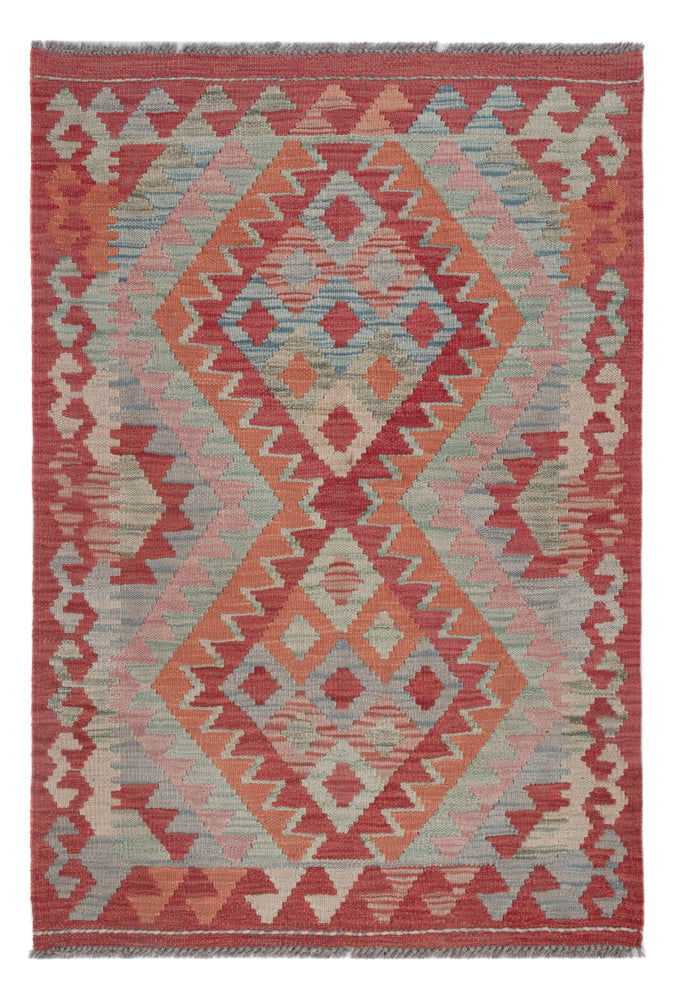 キリム マイメネ 絨毯 120x82cm - ウールラグ
