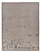 ベルベル絨毯 343x256cm - ウールラグ