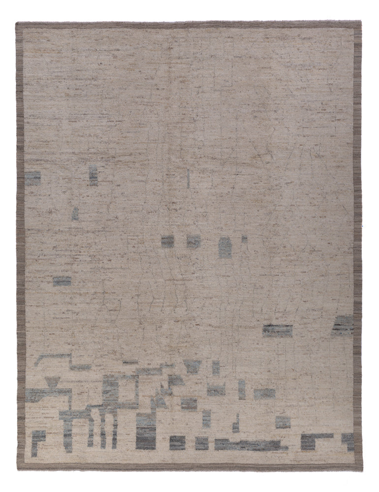 ベルベル絨毯 343x256cm - ウールラグ