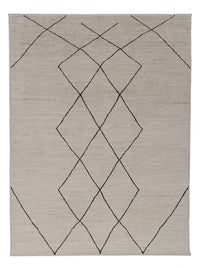 ベルベル絨毯 204x150cm - ウールラグ – product image