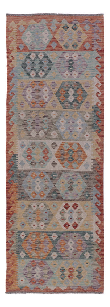 キリム マイメネ 絨毯 85x247cm - ウールラグ