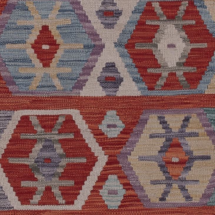 キリム マイメネ 絨毯 243x83cm - ウールラグ