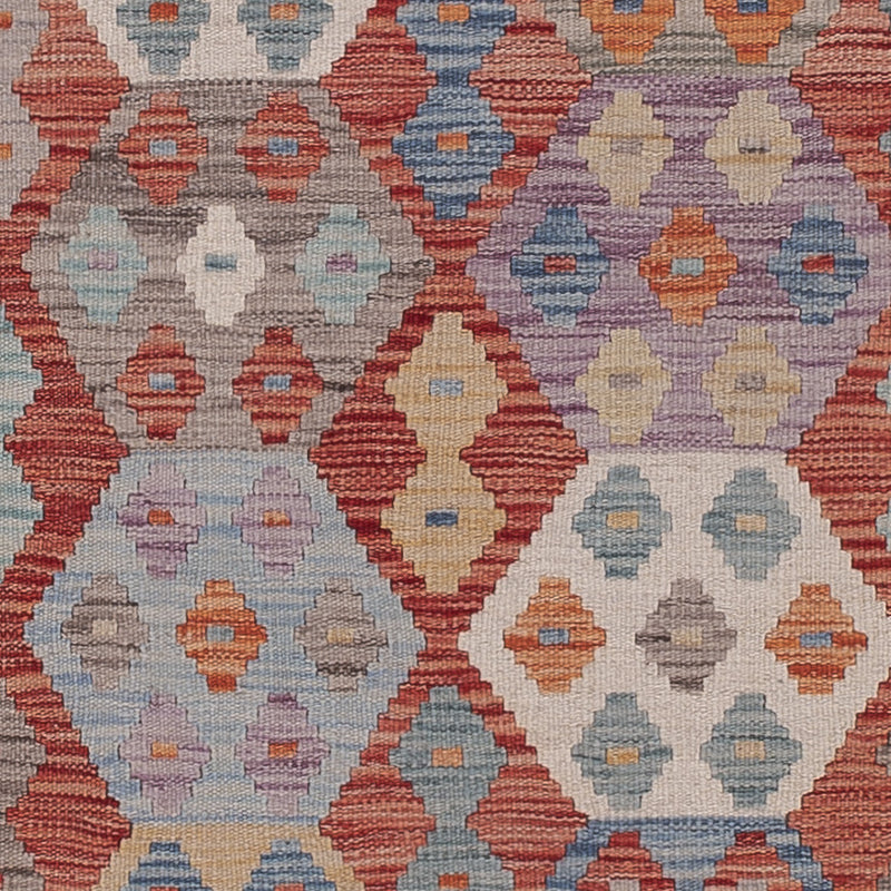 キリム マイメネ 絨毯 295x82cm - ウールラグ