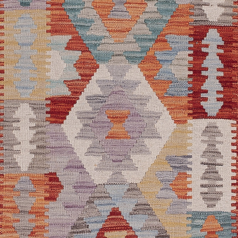 キリム マイメネ 絨毯 292x79cm - ウールラグ