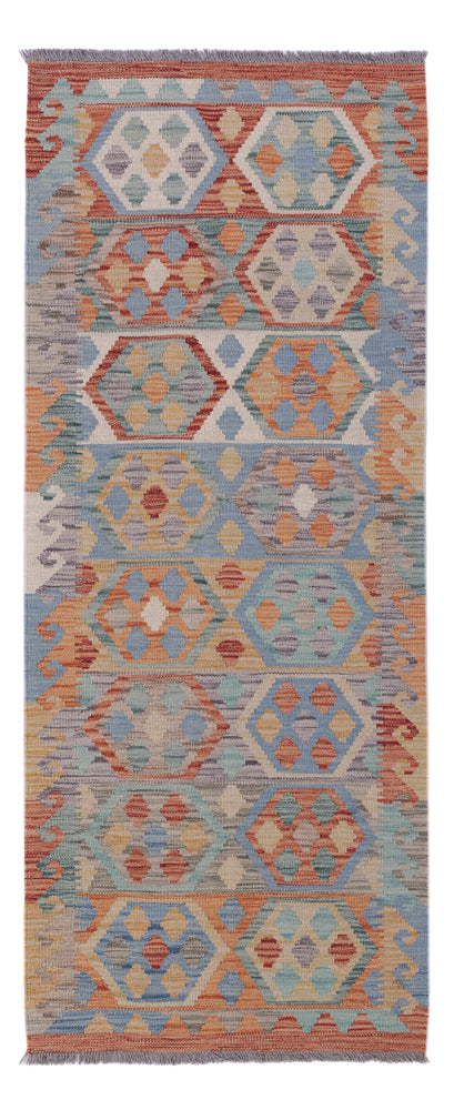 キリム マイメネ 絨毯 199x79cm - ウールラグ