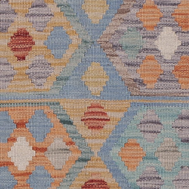 キリム マイメネ 絨毯 199x79cm - ウールラグ
