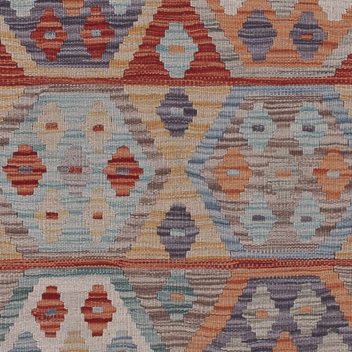 キリム マイメネ 絨毯 243x80cm - ウールラグ