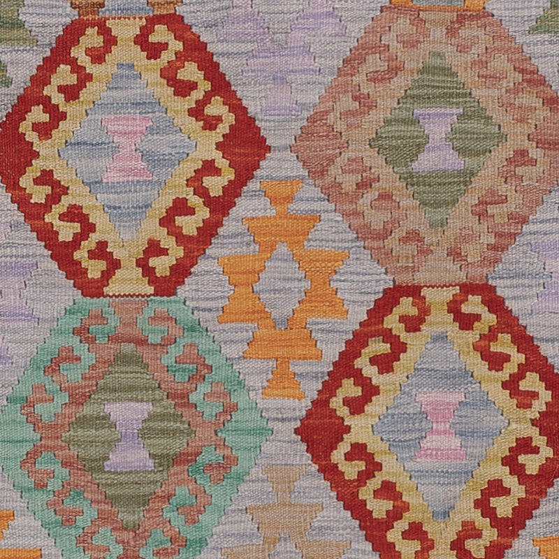 キリム マイメネ 絨毯 300x84cm - ウールラグ