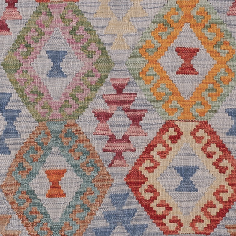 キリム マイメネ 絨毯 299x80cm - ウールラグ