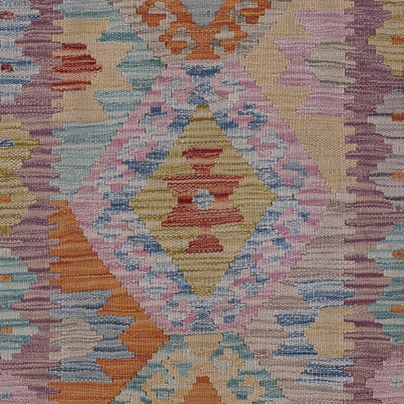 キリム マイメネ 絨毯 299x81cm - ウールラグ