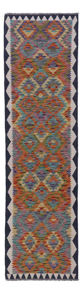 キリム マイメネ 絨毯 75x297cm - ウールラグ
