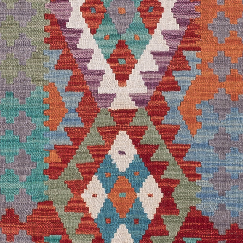 キリム マイメネ 絨毯 302x82cm - ウールラグ