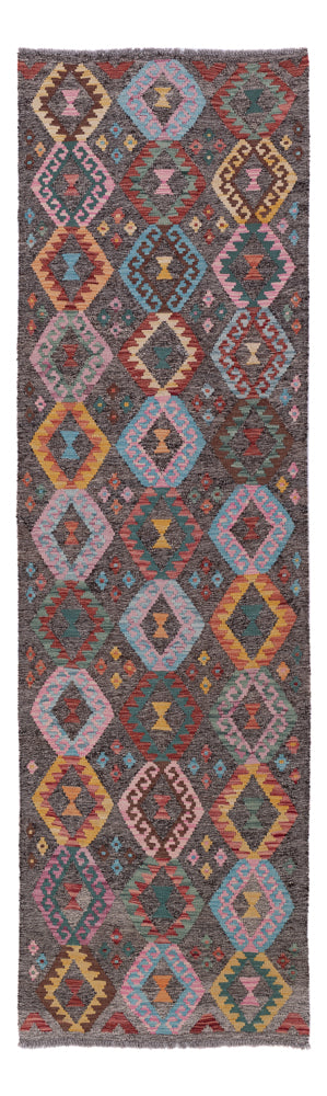 キリム マイメネ 絨毯 302x90cm - ウールラグ