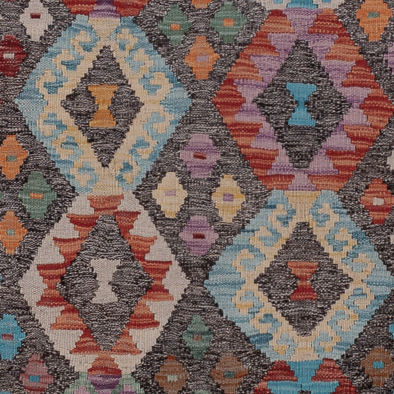 キリム マイメネ 絨毯 305x88cm - ウールラグ