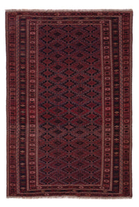 キリム アフガン 絨毯 221x146cm – product image