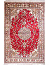 中国シルク 絨毯 278x183cm - オリエンタル絨毯 – product image