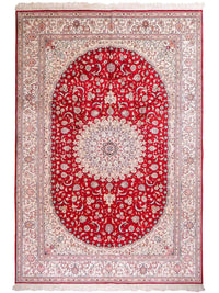 中国シルク 絨毯 263x180cm - オリエンタル絨毯 – product image