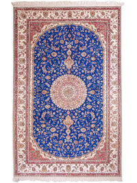 中国シルク 絨毯 247x155cm - オリエンタル絨毯 – product image