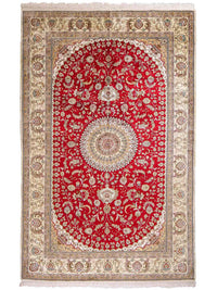 中国シルク 絨毯 240x153cm - オリエンタル絨毯 – product image