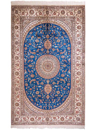 中国シルク 絨毯 240x149cm - オリエンタル絨毯 – product image