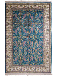 中国シルク 絨毯 242x155cm - オリエンタル絨毯 – product image