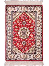 中国シルク 絨毯 89x60cm - オリエンタル絨毯 – product image