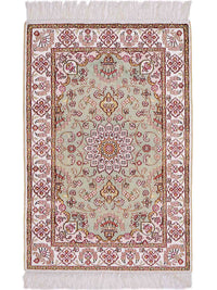 中国シルク 絨毯 93x63cm - オリエンタル絨毯 – product image