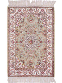 中国シルク 絨毯 92x63cm - オリエンタル絨毯 – product image