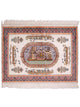 中国シルク 絨毯 123x91cm - オリエンタル絨毯
