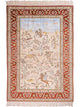 中国シルク 絨毯 178x123cm - オリエンタル絨毯