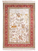 中国シルク 絨毯 184x125cm - オリエンタル絨毯