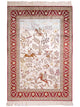 中国シルク 絨毯 185x124cm - オリエンタル絨毯
